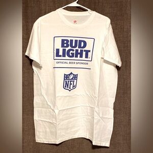 Bud Light Official Beer Sponsor of the NFL Tee Shirt size XL